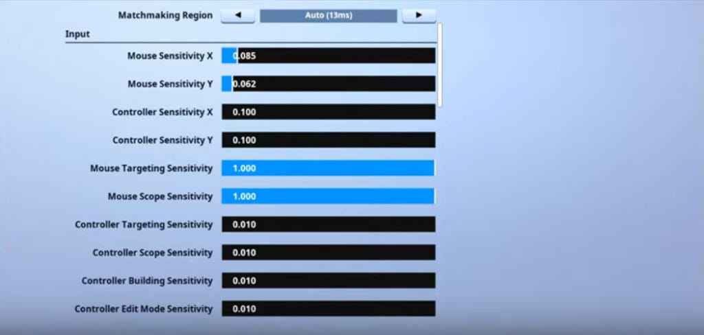 Mitr0 Fortnite Mouse Settings