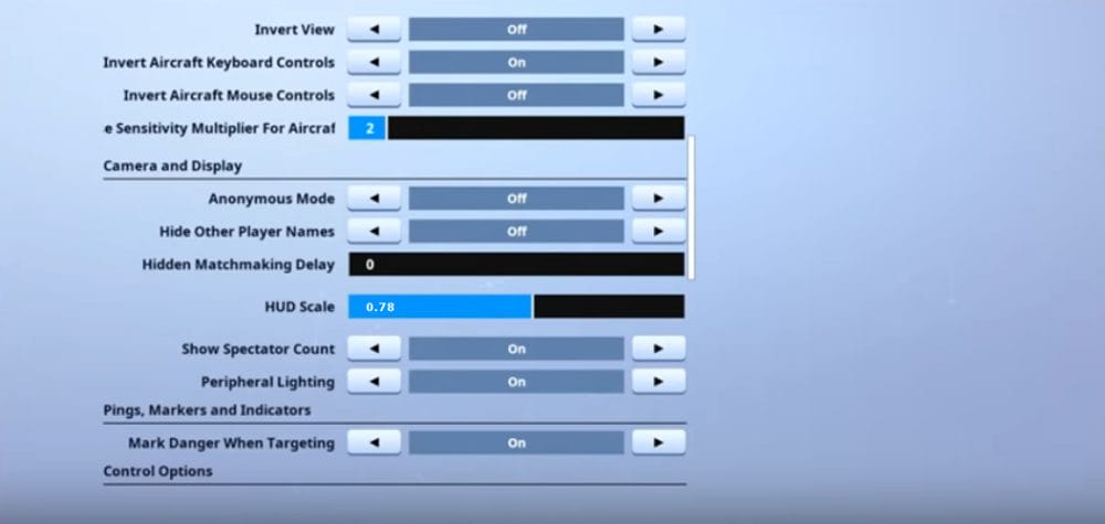 TSM Myth Game Settings