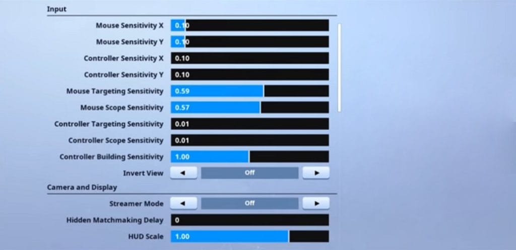 Gunfly Fortnite Mouse Settings